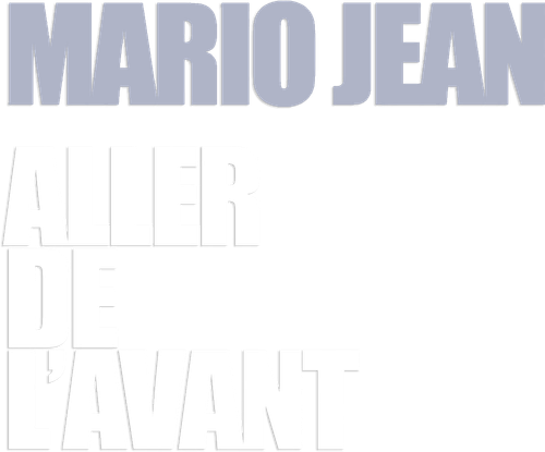 Mario Jean : Aller de l'avant logo
