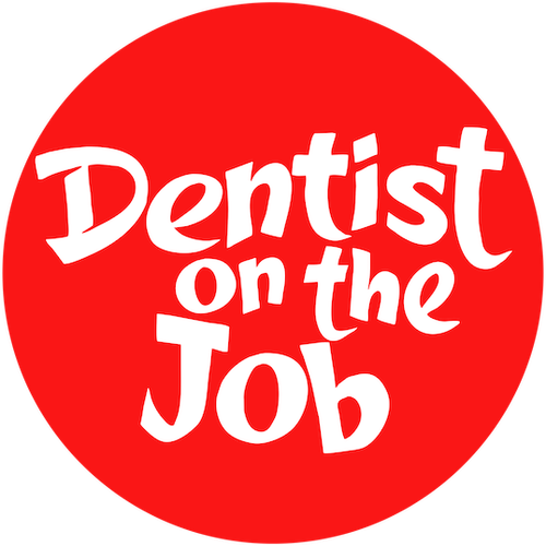 Dentiste sur l'emploi logo