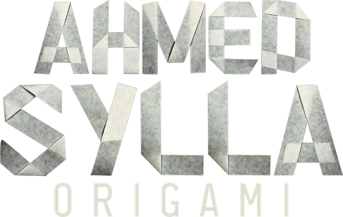 Ahmed Sylla - Origami logo