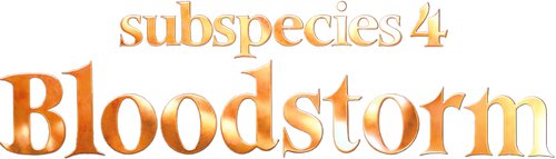 Subspecies 4: Bloodstorm logo