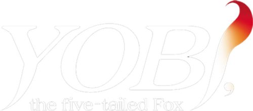 Yobi, The Five-Tailed Fox logo