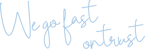 We Go Fast On Trust logo