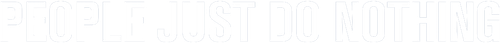 People Just Do Nothing logo