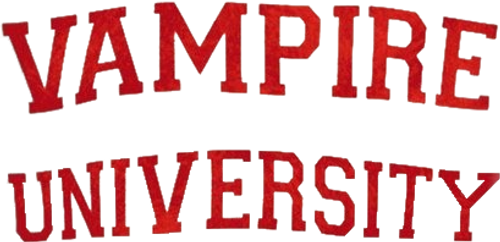 Vampire University logo