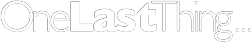One Last Thing... logo