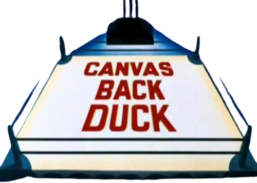 Canvas Back Duck logo