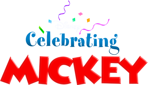 Celebrating Mickey logo
