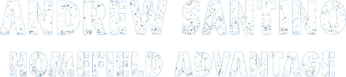 Andrew Santino: Home Field Advantage logo